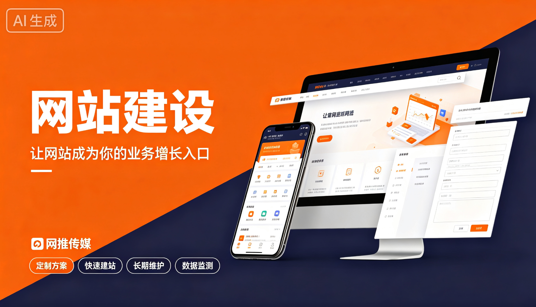 网站建设项目展示 - 企业官网设计案例